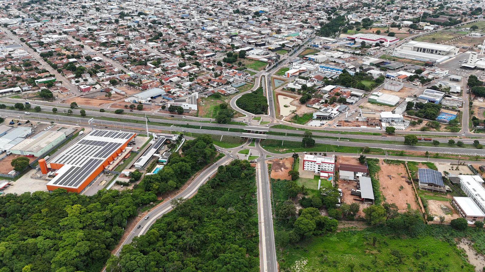 Vista aérea de Gurupi &ndash; TO